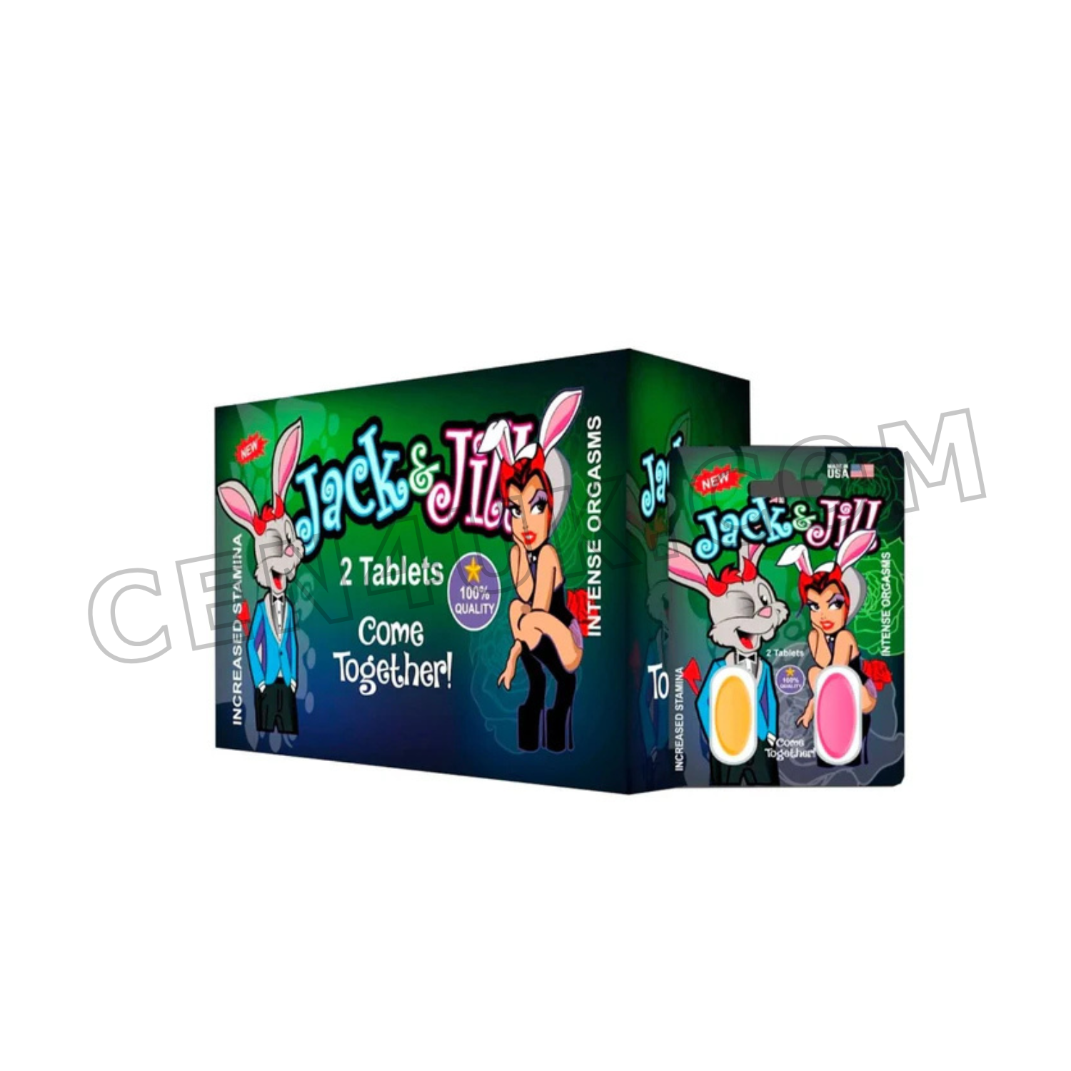 Jack & Jill Herbal Performance Pills for Couples - Image 2