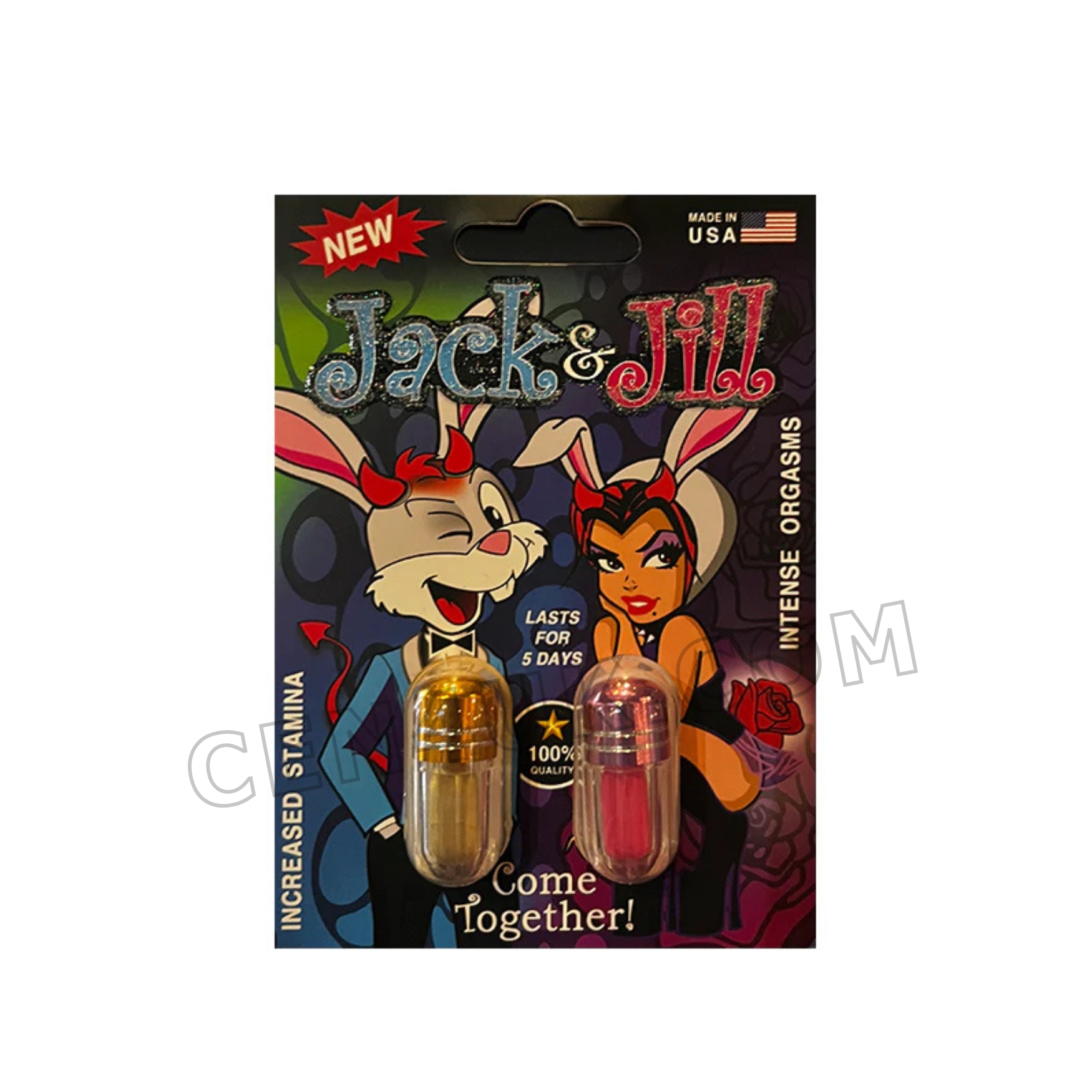 Jack & Jill Herbal Performance Pills for Couples